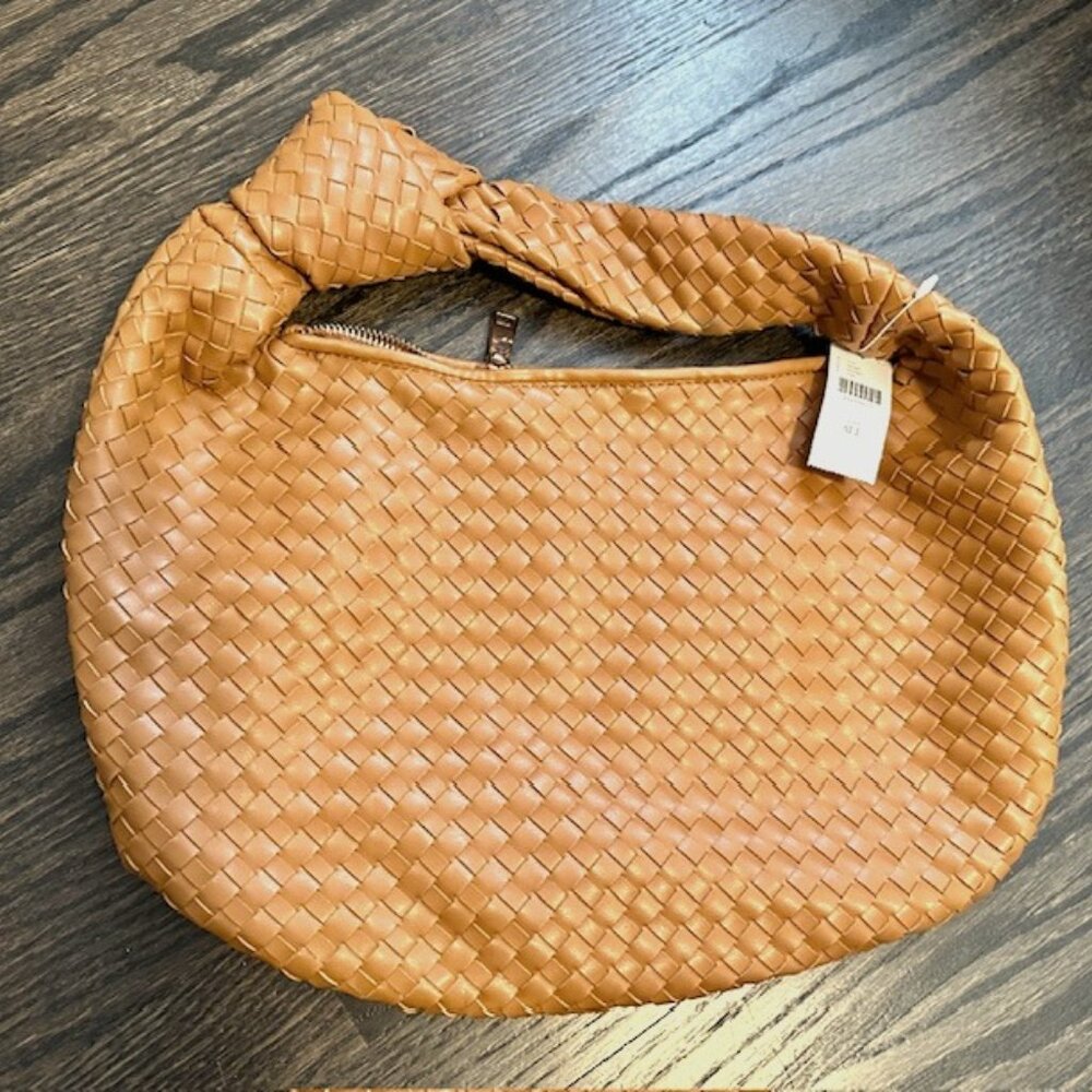 Anthropologie The Brigitte Satchel by Melie Bianco Full Size